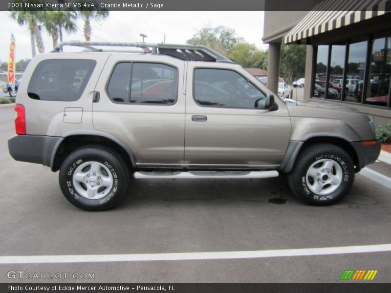 Granite Metallic / Sage 2003 Nissan Xterra SE V6 4x4