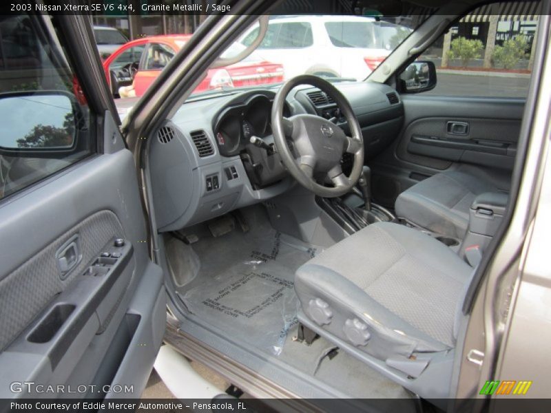 Granite Metallic / Sage 2003 Nissan Xterra SE V6 4x4