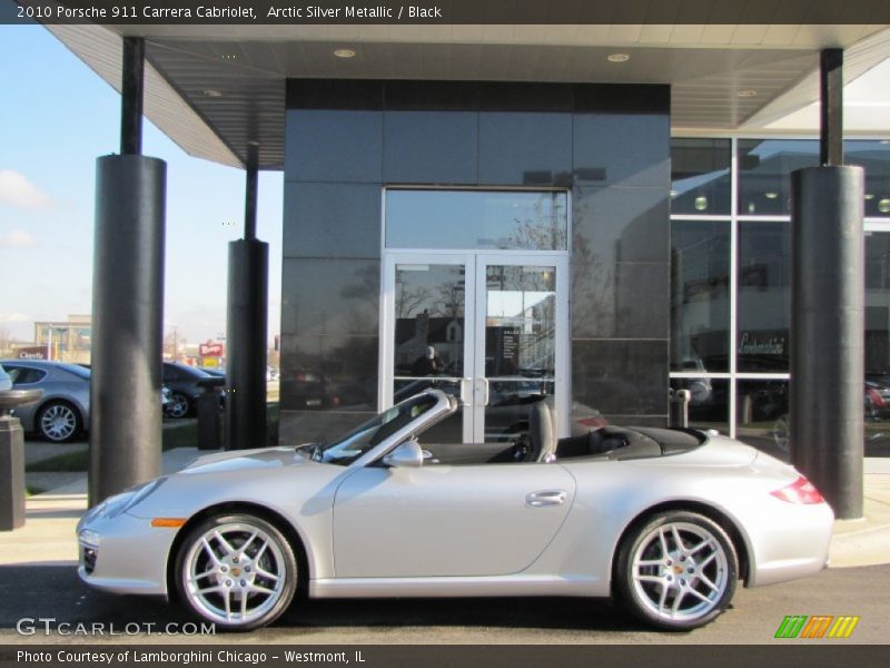  2010 911 Carrera Cabriolet Arctic Silver Metallic