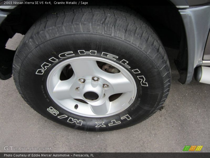 Granite Metallic / Sage 2003 Nissan Xterra SE V6 4x4