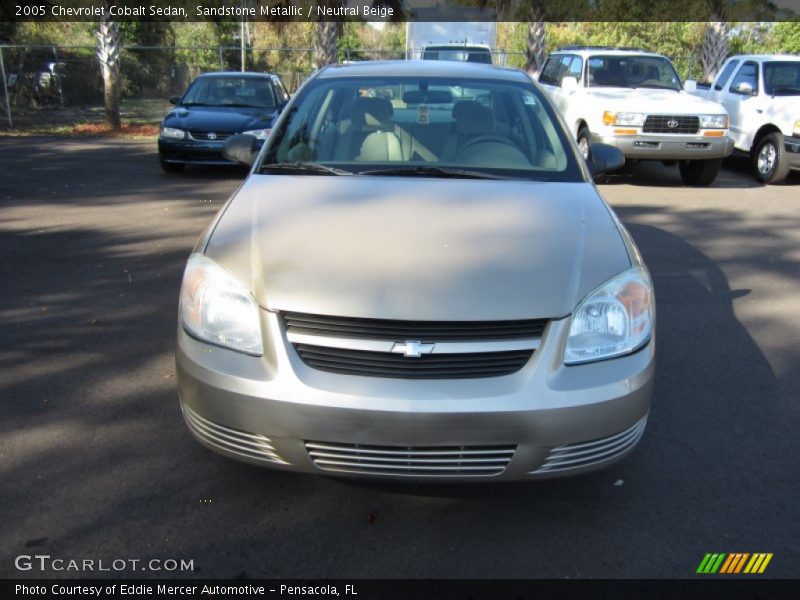 Sandstone Metallic / Neutral Beige 2005 Chevrolet Cobalt Sedan