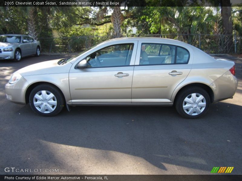 Sandstone Metallic / Neutral Beige 2005 Chevrolet Cobalt Sedan