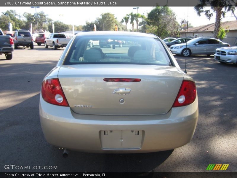 Sandstone Metallic / Neutral Beige 2005 Chevrolet Cobalt Sedan
