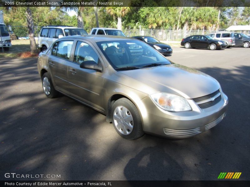 Sandstone Metallic / Neutral Beige 2005 Chevrolet Cobalt Sedan