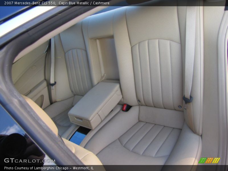 Capri Blue Metallic / Cashmere 2007 Mercedes-Benz CLS 550