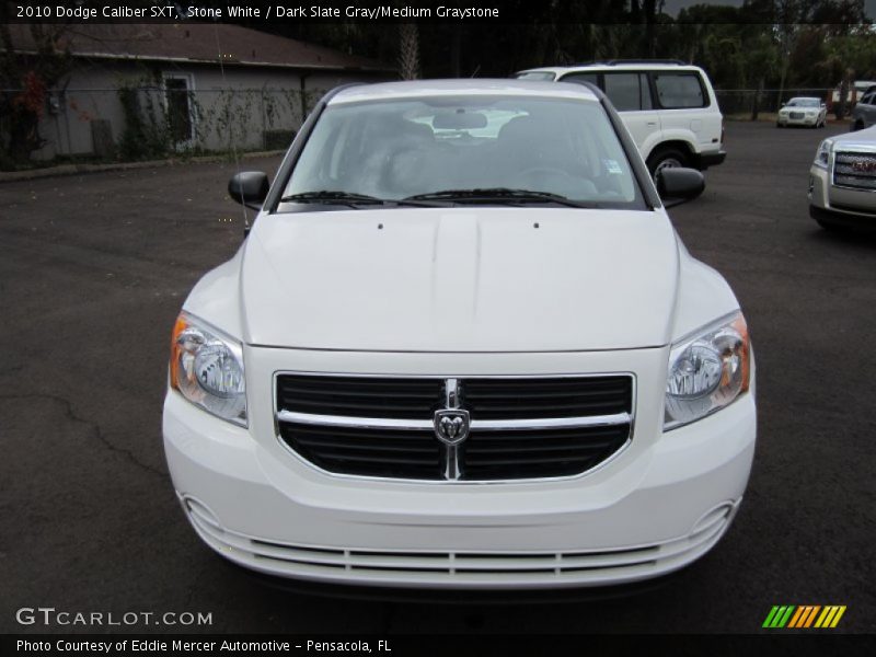 Stone White / Dark Slate Gray/Medium Graystone 2010 Dodge Caliber SXT