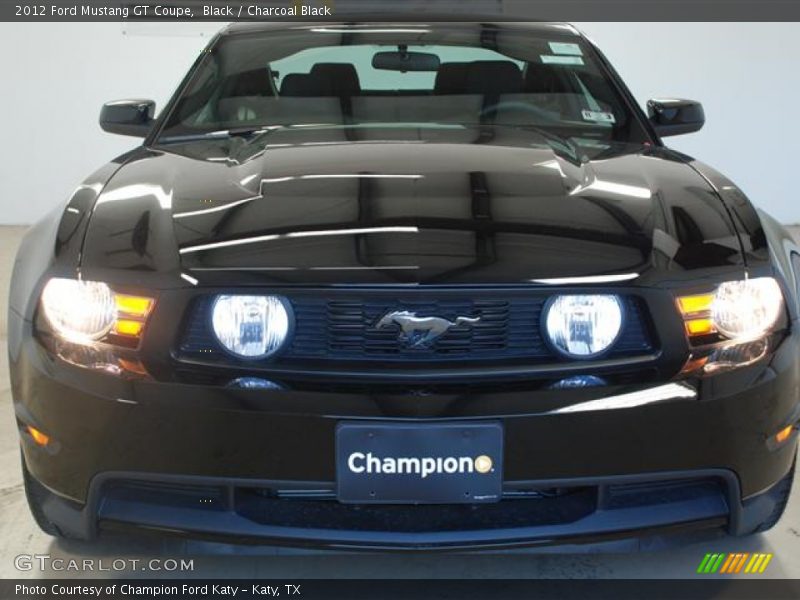 Black / Charcoal Black 2012 Ford Mustang GT Coupe