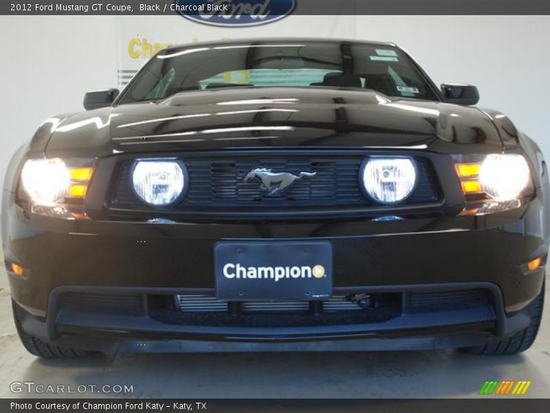 Black / Charcoal Black 2012 Ford Mustang GT Coupe