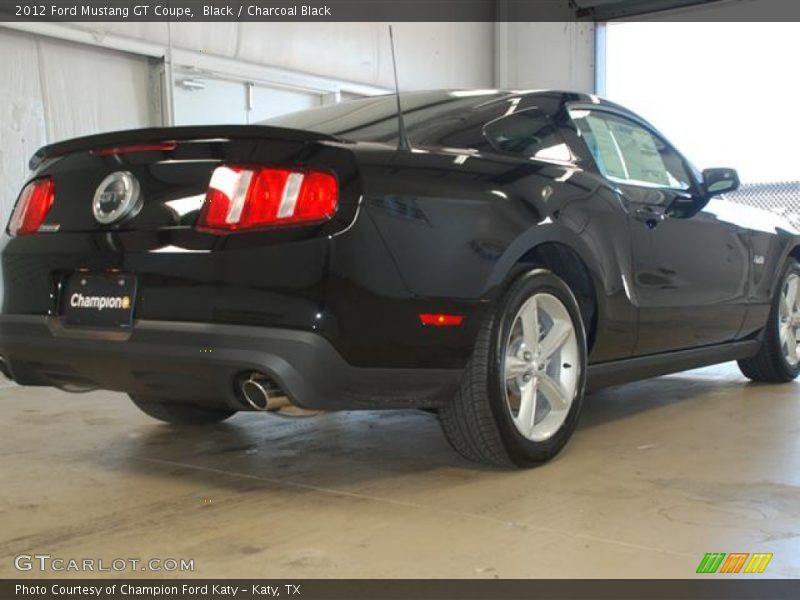 Black / Charcoal Black 2012 Ford Mustang GT Coupe