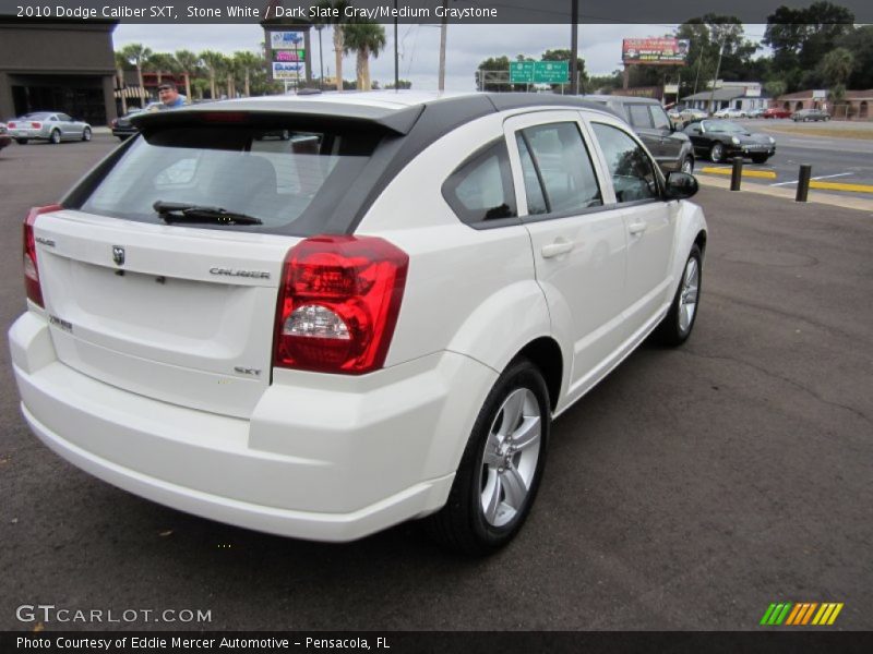 Stone White / Dark Slate Gray/Medium Graystone 2010 Dodge Caliber SXT