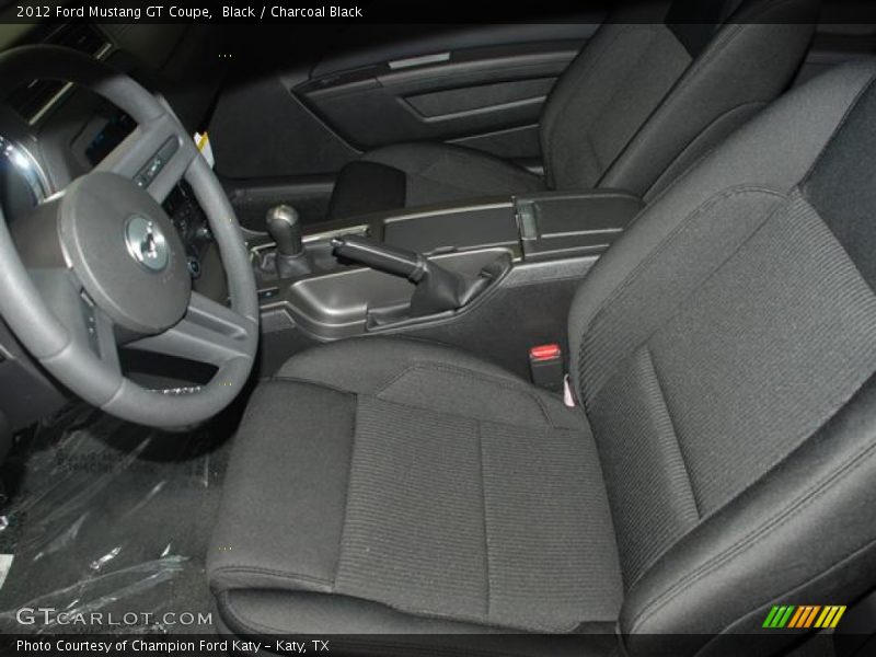 Black / Charcoal Black 2012 Ford Mustang GT Coupe