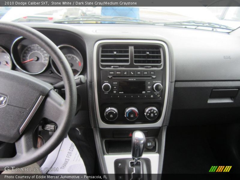 Stone White / Dark Slate Gray/Medium Graystone 2010 Dodge Caliber SXT