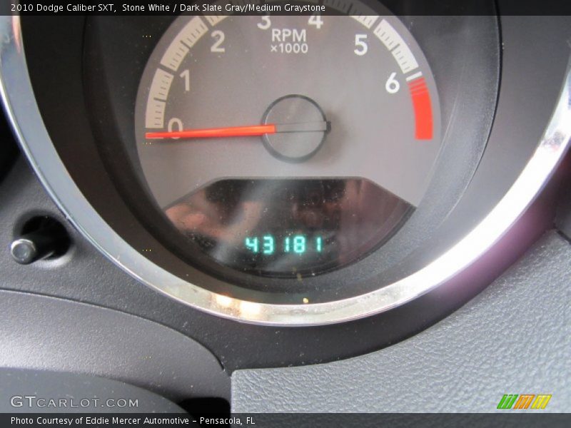 Stone White / Dark Slate Gray/Medium Graystone 2010 Dodge Caliber SXT