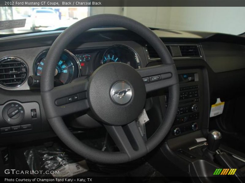 Black / Charcoal Black 2012 Ford Mustang GT Coupe