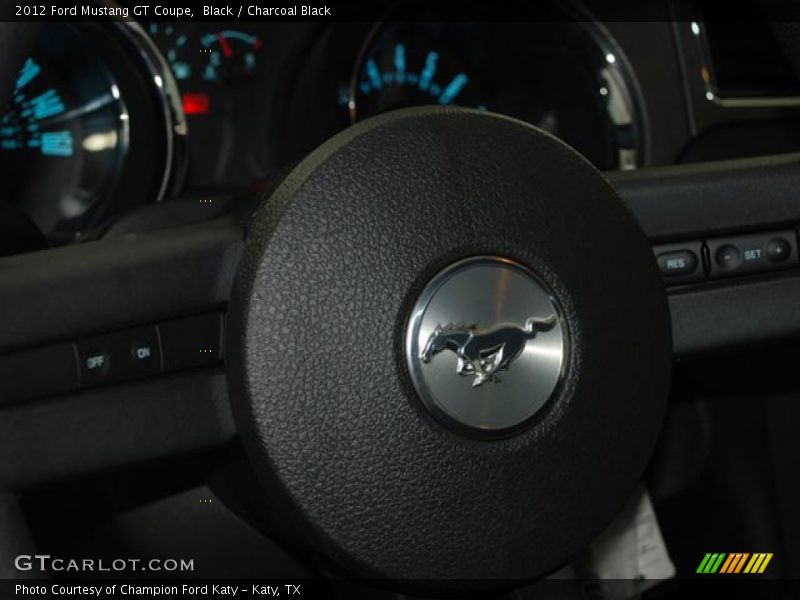 Black / Charcoal Black 2012 Ford Mustang GT Coupe