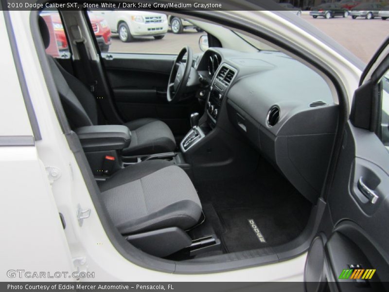 Stone White / Dark Slate Gray/Medium Graystone 2010 Dodge Caliber SXT