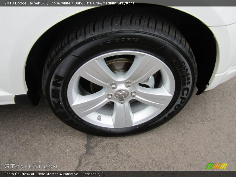 Stone White / Dark Slate Gray/Medium Graystone 2010 Dodge Caliber SXT