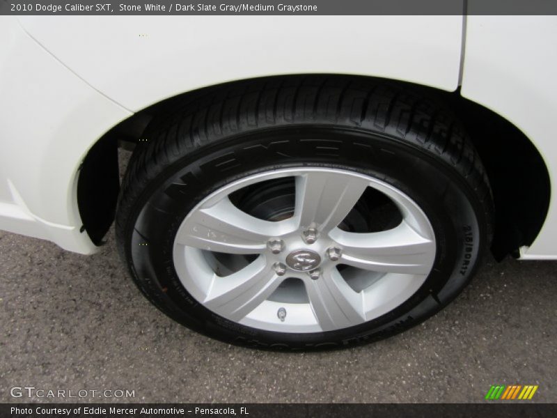Stone White / Dark Slate Gray/Medium Graystone 2010 Dodge Caliber SXT