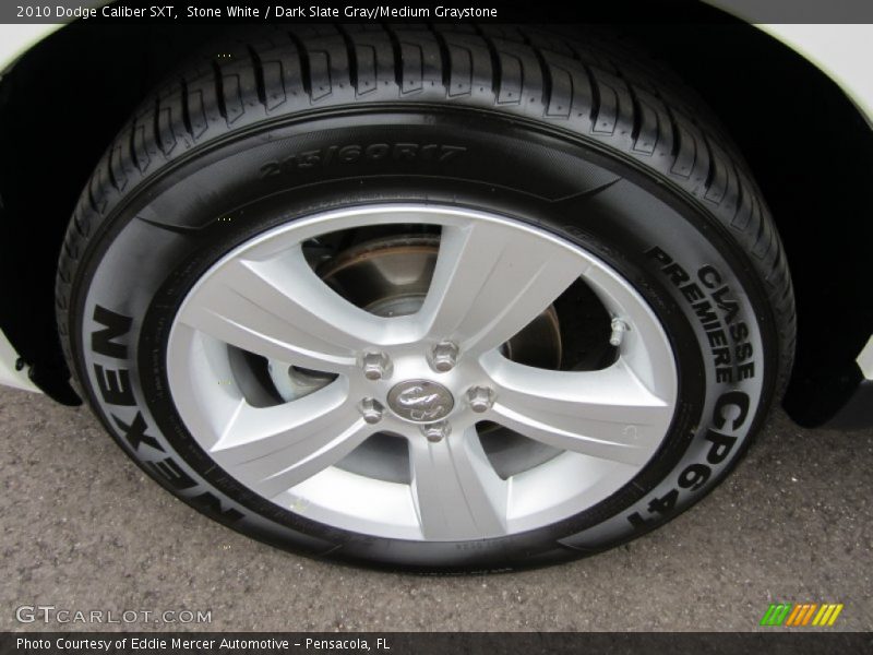 Stone White / Dark Slate Gray/Medium Graystone 2010 Dodge Caliber SXT