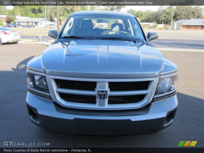 Mineral Gray Metallic / Dark Slate Gray/Medium Slate Gray 2011 Dodge Dakota Big Horn Crew Cab