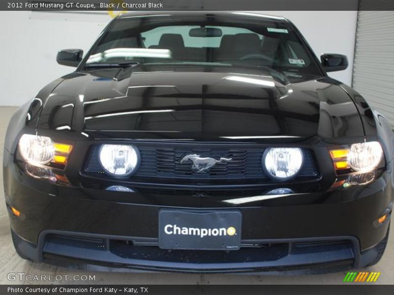 Black / Charcoal Black 2012 Ford Mustang GT Coupe