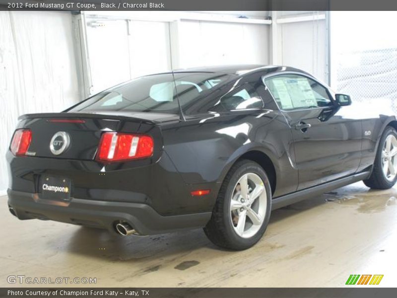 Black / Charcoal Black 2012 Ford Mustang GT Coupe