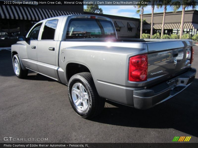 Mineral Gray Metallic / Dark Slate Gray/Medium Slate Gray 2011 Dodge Dakota Big Horn Crew Cab
