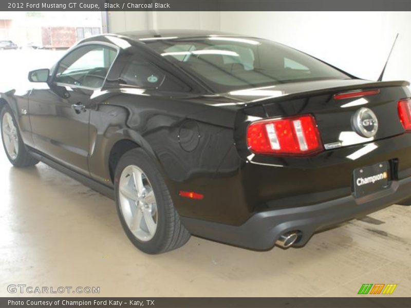 Black / Charcoal Black 2012 Ford Mustang GT Coupe