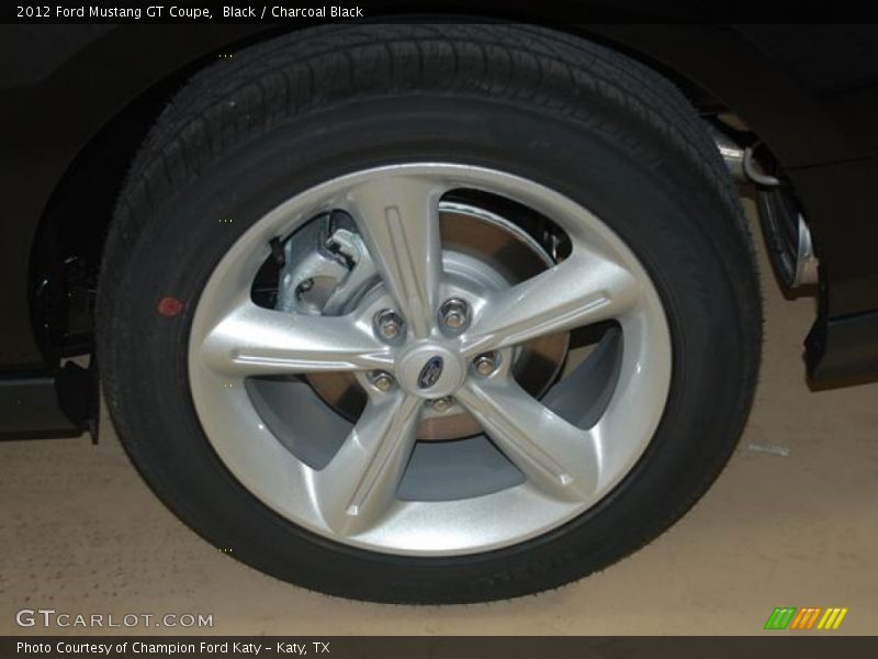Black / Charcoal Black 2012 Ford Mustang GT Coupe