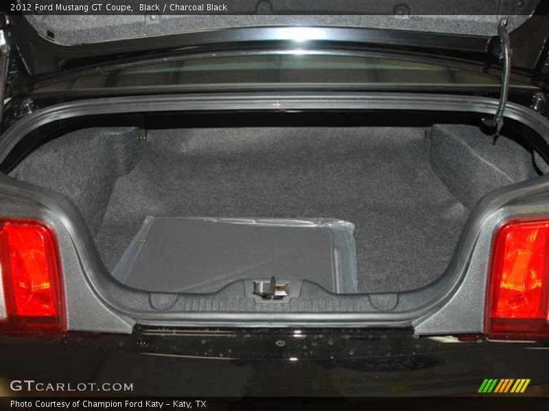 Black / Charcoal Black 2012 Ford Mustang GT Coupe