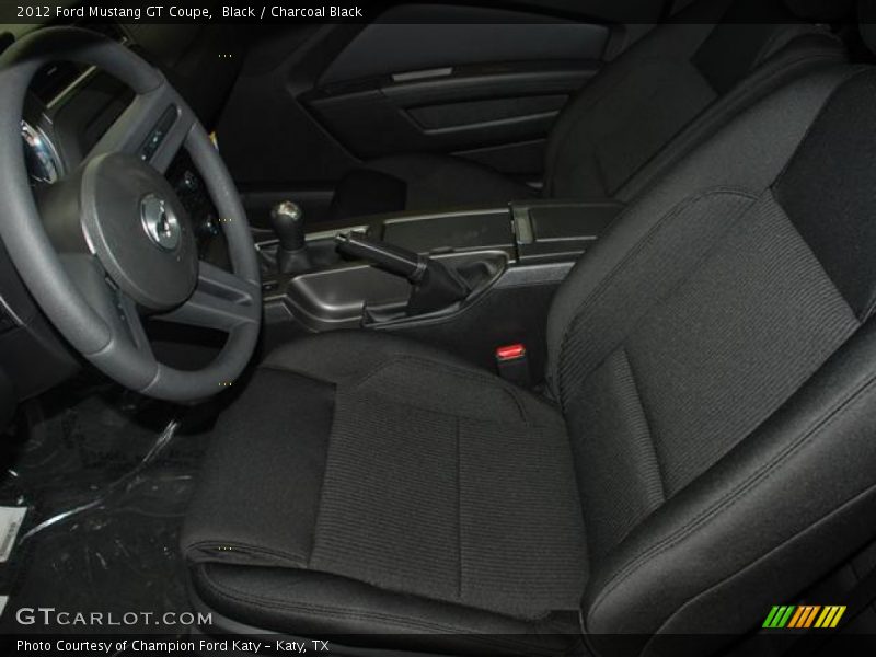 Black / Charcoal Black 2012 Ford Mustang GT Coupe