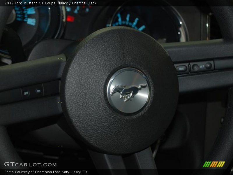 Black / Charcoal Black 2012 Ford Mustang GT Coupe