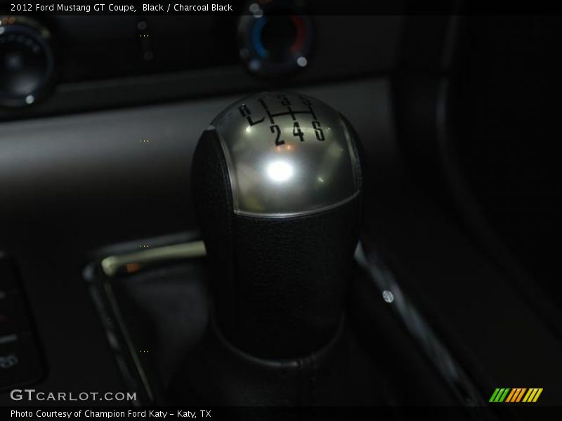 Black / Charcoal Black 2012 Ford Mustang GT Coupe