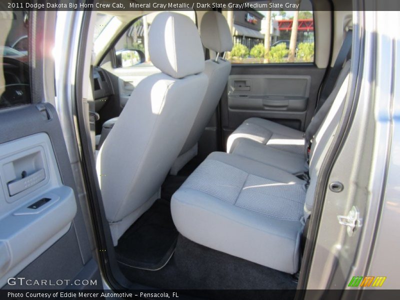 Mineral Gray Metallic / Dark Slate Gray/Medium Slate Gray 2011 Dodge Dakota Big Horn Crew Cab