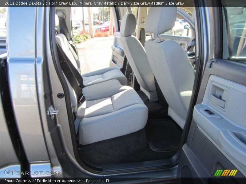 Mineral Gray Metallic / Dark Slate Gray/Medium Slate Gray 2011 Dodge Dakota Big Horn Crew Cab