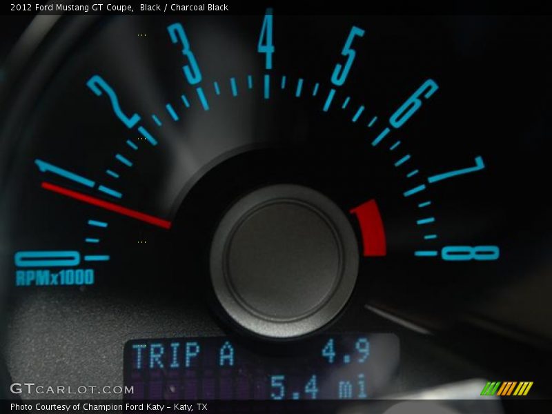 Black / Charcoal Black 2012 Ford Mustang GT Coupe