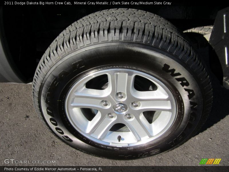 Mineral Gray Metallic / Dark Slate Gray/Medium Slate Gray 2011 Dodge Dakota Big Horn Crew Cab