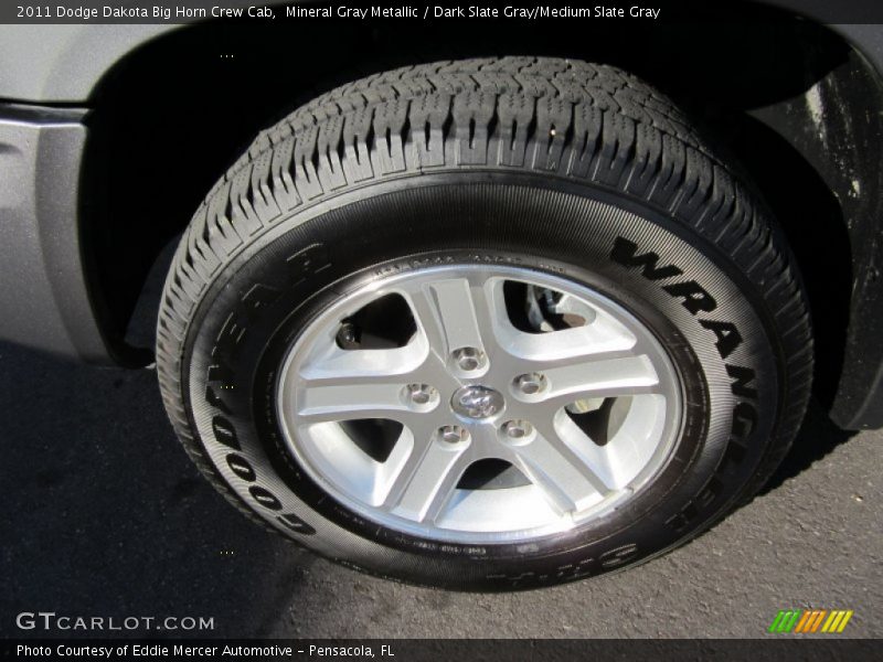 Mineral Gray Metallic / Dark Slate Gray/Medium Slate Gray 2011 Dodge Dakota Big Horn Crew Cab