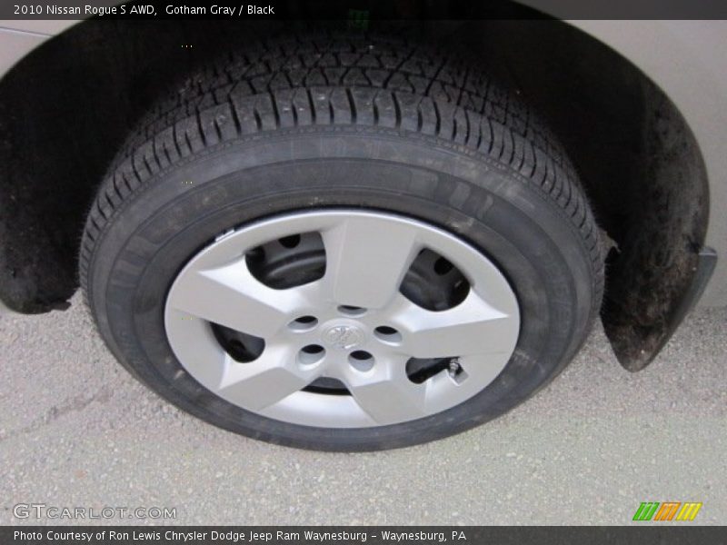 Gotham Gray / Black 2010 Nissan Rogue S AWD
