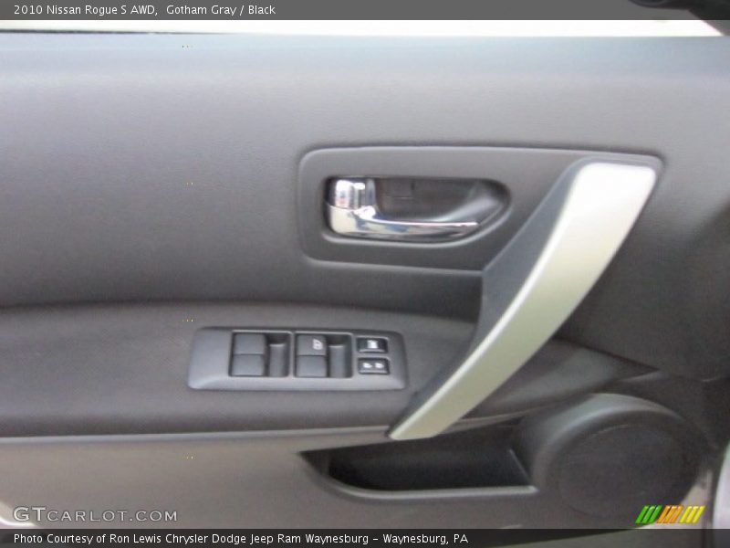 Gotham Gray / Black 2010 Nissan Rogue S AWD