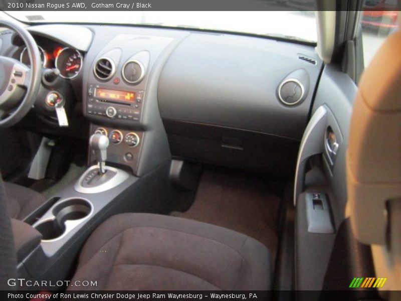 Gotham Gray / Black 2010 Nissan Rogue S AWD