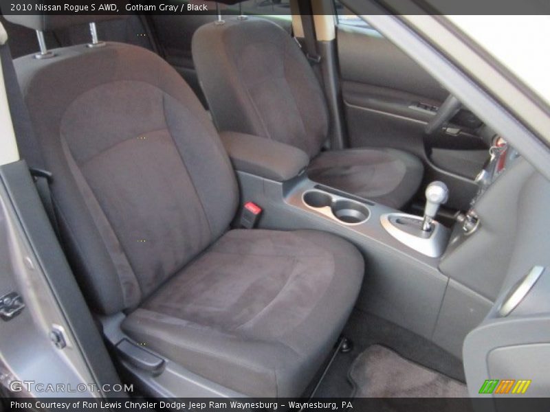 Gotham Gray / Black 2010 Nissan Rogue S AWD