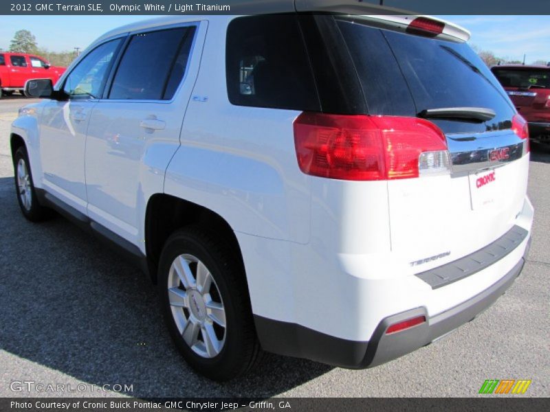 Olympic White / Light Titanium 2012 GMC Terrain SLE