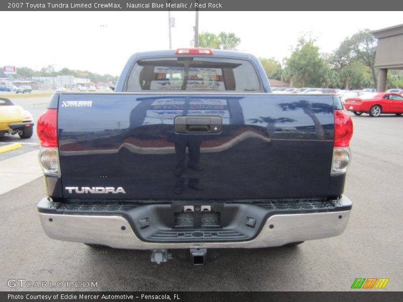 Nautical Blue Metallic / Red Rock 2007 Toyota Tundra Limited CrewMax
