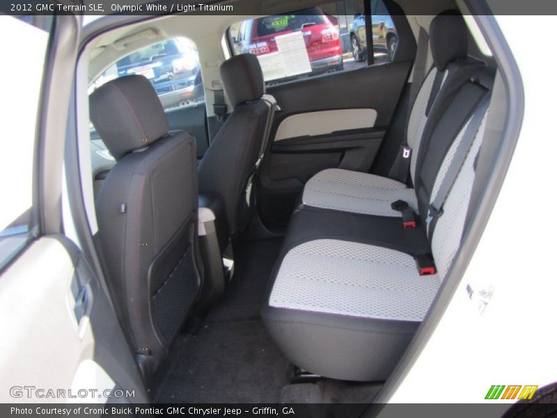 Olympic White / Light Titanium 2012 GMC Terrain SLE