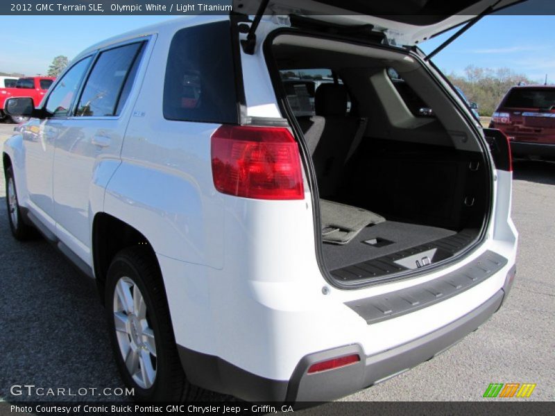 Olympic White / Light Titanium 2012 GMC Terrain SLE