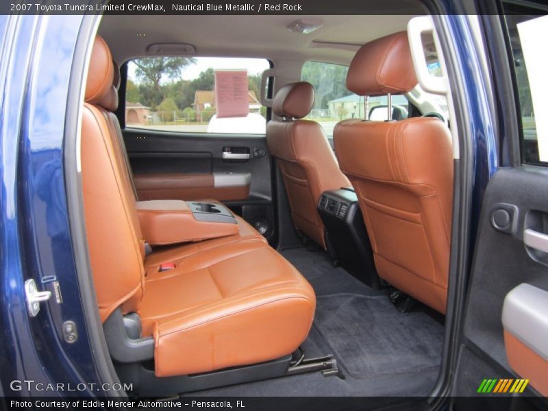  2007 Tundra Limited CrewMax Red Rock Interior