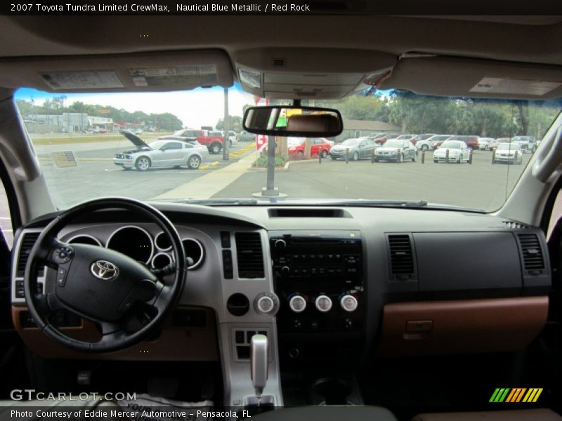 Nautical Blue Metallic / Red Rock 2007 Toyota Tundra Limited CrewMax