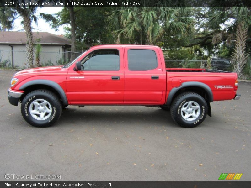 Radiant Red / Oak 2004 Toyota Tacoma V6 PreRunner TRD Double Cab