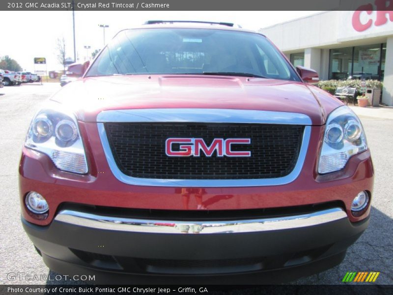 Crystal Red Tintcoat / Cashmere 2012 GMC Acadia SLT